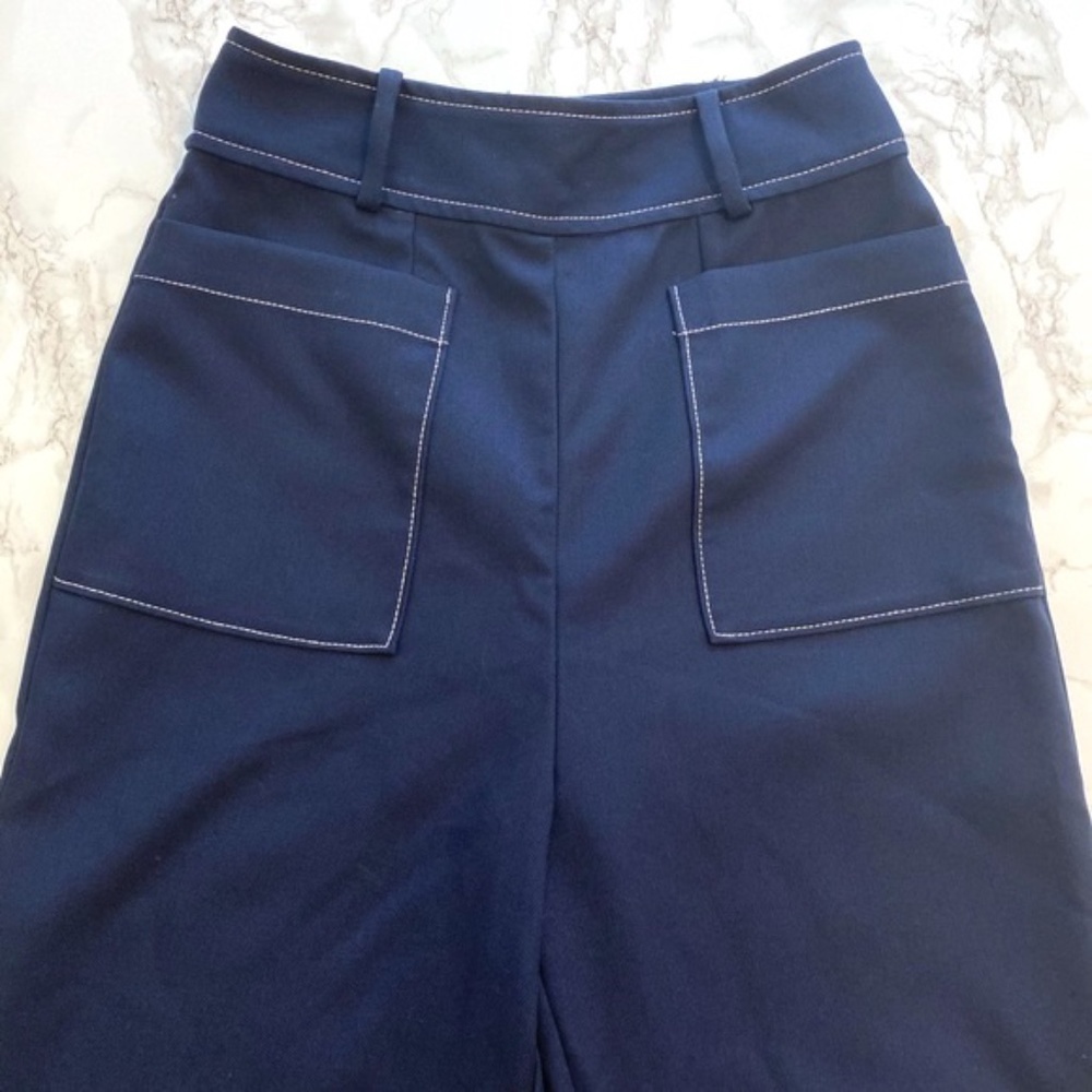 Lovers + Friends Hattie Pant Navy Size XXS - Picture 6 of 6